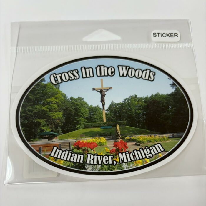Light Cross Sticker