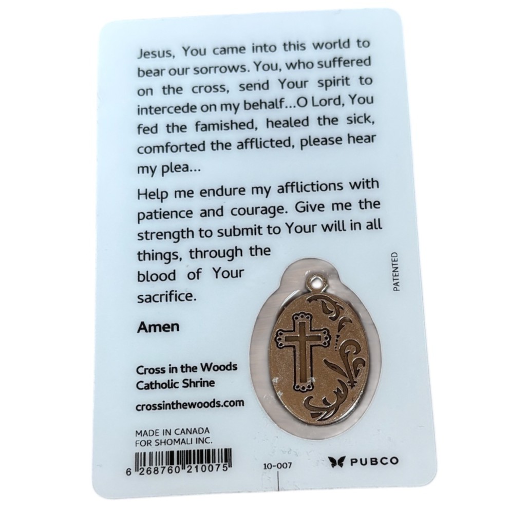 80th Holy Card Medal - Image 2